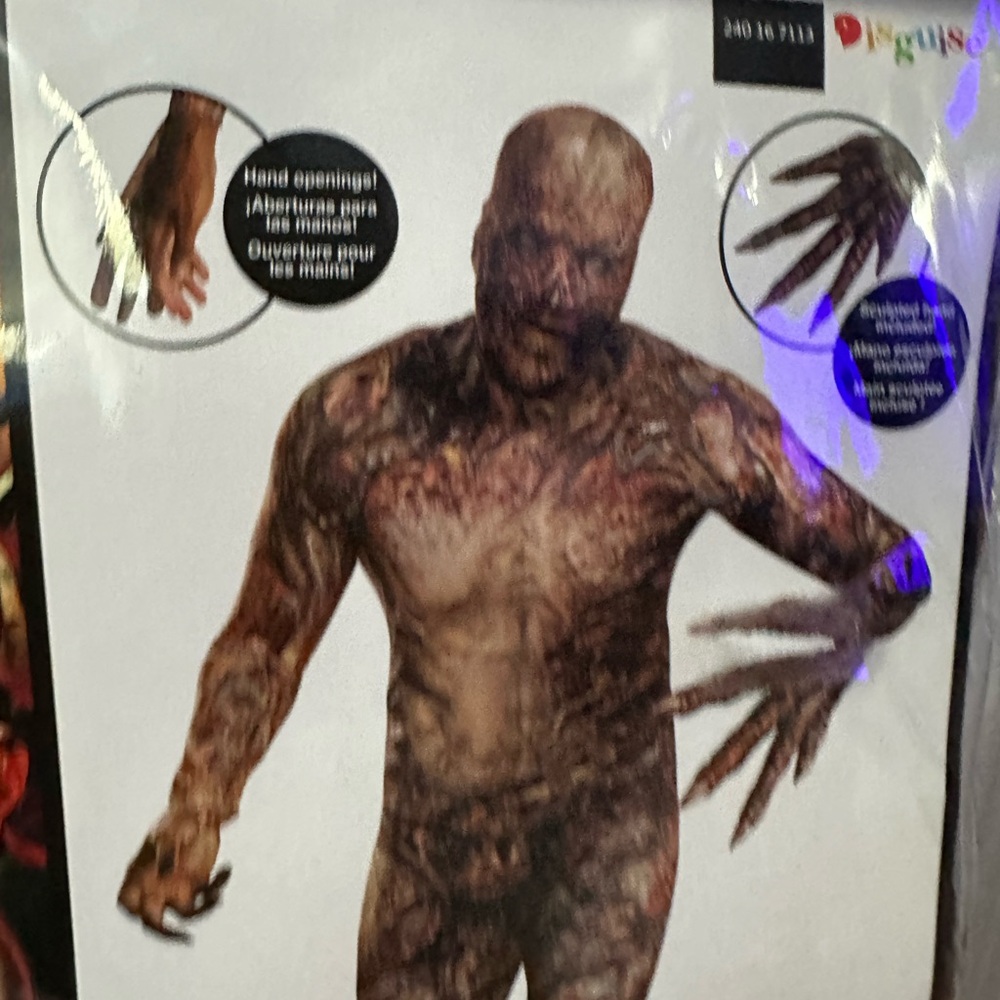 Adult Deluxe Stranger Things Season 4 Vecna Costume Disguise Costumes L-XL 42/46 - Picture 5 of 7